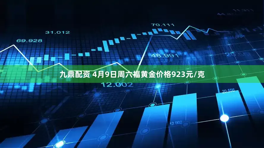 九鼎配资 4月9日周六福黄金价格923元/克